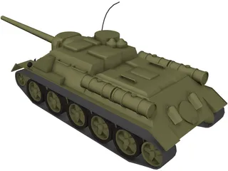 SU100 3D Model preview