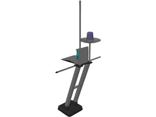 Boats Antenna 3D Model preview