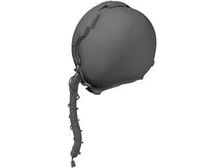 HGU-33 Air Crew Helmet 3D Model preview