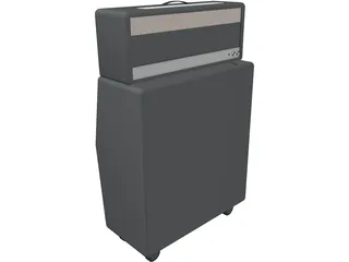 Marshall  Guitar Amp 3D Model preview