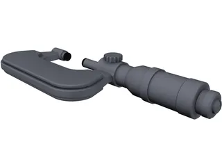 Micrometer 3D Model preview