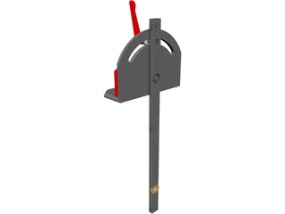 Craftsman Digital Miter Gauge 3D Model preview