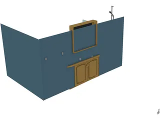 Bathroom 3D Model preview