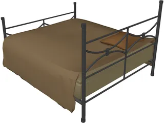 Bed 3D Model preview