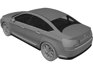 Citroen C5 3D Model preview