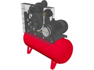 Compressor SENCO 3D Model preview