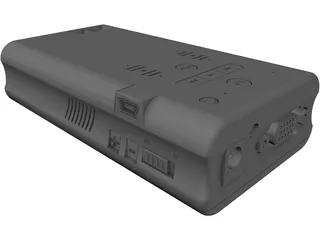 P2 Projector 3D Model preview