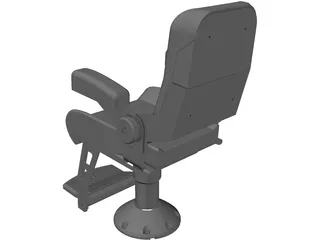 Helm Chair 3D Model preview