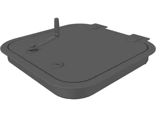 Freeman Hatch Model 3150 3D Model preview