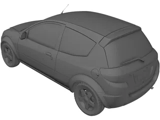 Ford Ka (2008) 3D Model preview