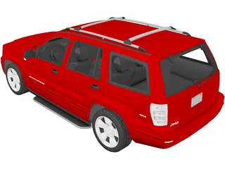 Jeep Grand Cherokee (2006) 3D Model preview