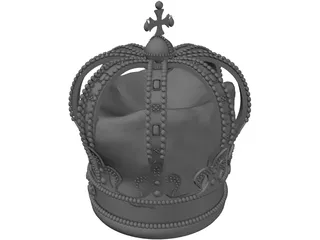 Russian Crown 3D Model preview
