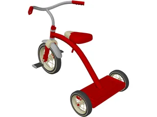 Tricycle 3D Model preview