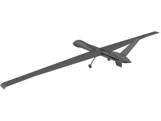 Predator B NASA Altair 3D Model preview