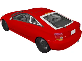 Toyota Celica 3D Model preview