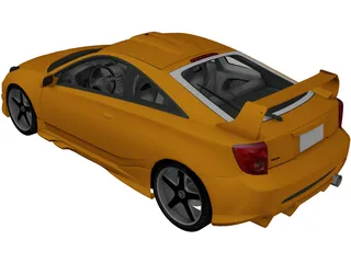 Toyota Celica 3D Model preview
