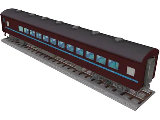 Wagon SW 3D Model preview
