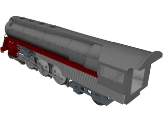 Train New York Central System 3D Model preview