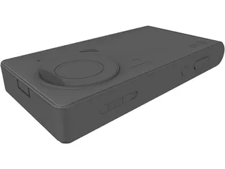 Phone LG KU990i 3D Model preview
