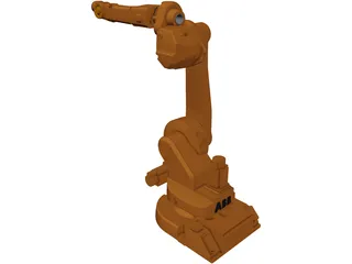 ABB IRB 1600ID 6-axis Robot 3D Model preview