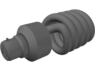 Light Electric Bulb 3D Model preview
