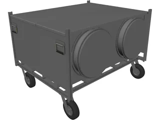 ECU Environmental Control Unit 3D Model preview