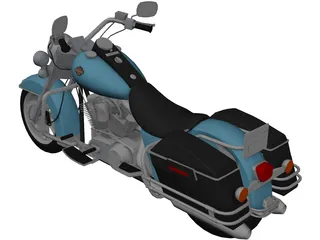 Harley-Davidson Road King 3D Model preview