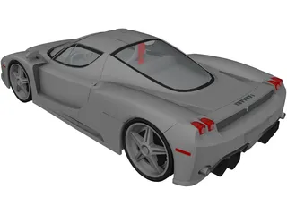 Ferrari Enzo 3D Model preview