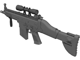 Scar-H 3D Model preview