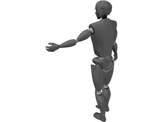 Crash Test Dummy 3D Model preview