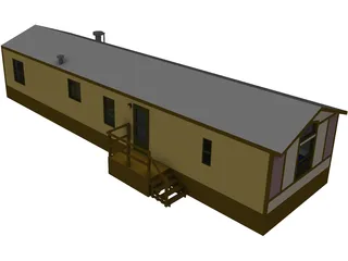 Home Mobile 16 Wide 3D Model preview