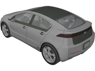Chevrolet Volt 3D Model preview