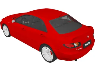 Mazda 6 MPS (2006) 3D Model preview