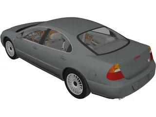 Chrysler 300M [+Interior] (1999) 3D Model preview