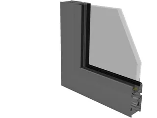 Window Frame Sample 3D Model preview