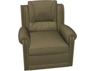 Armchair 3D Model preview