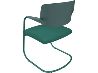 Armchair 3D Model preview