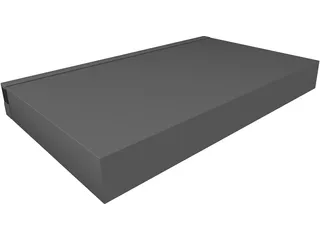 Panasonic DVD Player 3D Model preview