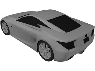 Lexus LFA 3D Model preview