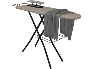 Ironing Board 3D Model preview