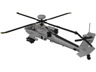 Hubschrauber 3D Model preview