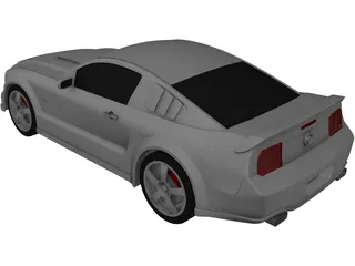 Ford Mustang 3D Model preview