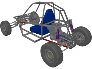 Buggy Off-road 3D Model preview