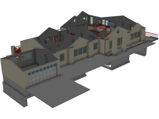 House 3D Model preview