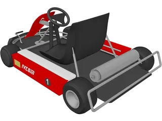 Kart 3D Model preview