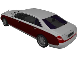 Maybach S57 (2009) 3D Model preview
