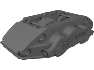 Brake Caliper CP7040 AP Racing 3D Model preview