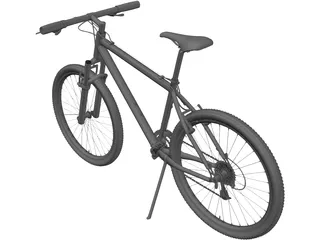 Mountain Bike 3D Model preview