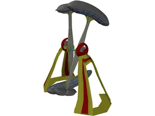 Banana Ride 3D Model preview