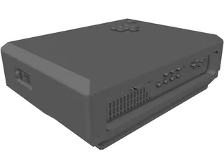 Sanyo Projector 3D Model preview